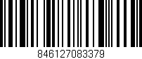 Código de barras (EAN, GTIN, SKU, ISBN): '846127083379'