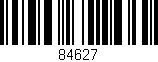 Código de barras (EAN, GTIN, SKU, ISBN): '84627'