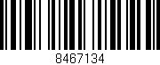 Código de barras (EAN, GTIN, SKU, ISBN): '8467134'