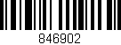 Código de barras (EAN, GTIN, SKU, ISBN): '846902'