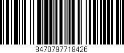 Código de barras (EAN, GTIN, SKU, ISBN): '8470797718426'