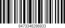 Código de barras (EAN, GTIN, SKU, ISBN): '8473346286933'