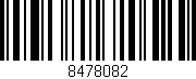 Código de barras (EAN, GTIN, SKU, ISBN): '8478082'
