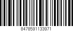Código de barras (EAN, GTIN, SKU, ISBN): '8478591133971'