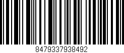 Código de barras (EAN, GTIN, SKU, ISBN): '8479337938492'
