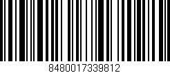 Código de barras (EAN, GTIN, SKU, ISBN): '8480017339812'