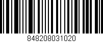 Código de barras (EAN, GTIN, SKU, ISBN): '848208031020'