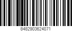 Código de barras (EAN, GTIN, SKU, ISBN): '8482903624071'