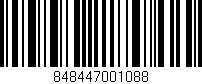 Código de barras (EAN, GTIN, SKU, ISBN): '848447001088'