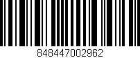 Código de barras (EAN, GTIN, SKU, ISBN): '848447002962'