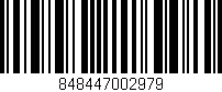 Código de barras (EAN, GTIN, SKU, ISBN): '848447002979'