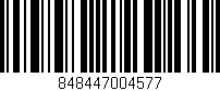 Código de barras (EAN, GTIN, SKU, ISBN): '848447004577'