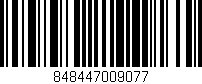 Código de barras (EAN, GTIN, SKU, ISBN): '848447009077'