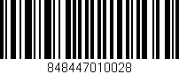 Código de barras (EAN, GTIN, SKU, ISBN): '848447010028'