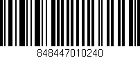 Código de barras (EAN, GTIN, SKU, ISBN): '848447010240'