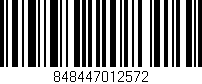 Código de barras (EAN, GTIN, SKU, ISBN): '848447012572'