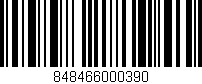 Código de barras (EAN, GTIN, SKU, ISBN): '848466000390'