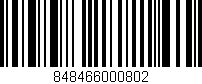 Código de barras (EAN, GTIN, SKU, ISBN): '848466000802'