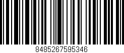 Código de barras (EAN, GTIN, SKU, ISBN): '8485267595346'