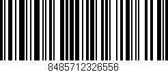 Código de barras (EAN, GTIN, SKU, ISBN): '8485712326556'