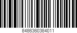 Código de barras (EAN, GTIN, SKU, ISBN): '8486360384011'
