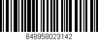 Código de barras (EAN, GTIN, SKU, ISBN): '848958023142'