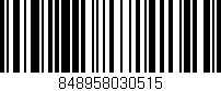 Código de barras (EAN, GTIN, SKU, ISBN): '848958030515'