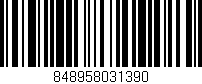 Código de barras (EAN, GTIN, SKU, ISBN): '848958031390'