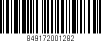 Código de barras (EAN, GTIN, SKU, ISBN): '849172001282'