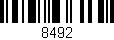 Código de barras (EAN, GTIN, SKU, ISBN): '8492'