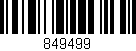 Código de barras (EAN, GTIN, SKU, ISBN): '849499'