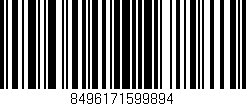 Código de barras (EAN, GTIN, SKU, ISBN): '8496171599894'