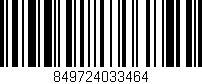 Código de barras (EAN, GTIN, SKU, ISBN): '849724033464'