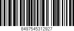 Código de barras (EAN, GTIN, SKU, ISBN): '8497545312927'