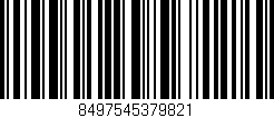 Código de barras (EAN, GTIN, SKU, ISBN): '8497545379821'