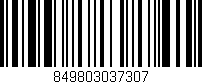 Código de barras (EAN, GTIN, SKU, ISBN): '849803037307'