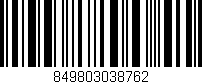 Código de barras (EAN, GTIN, SKU, ISBN): '849803038762'