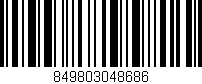 Código de barras (EAN, GTIN, SKU, ISBN): '849803048686'