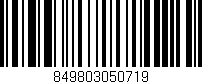 Código de barras (EAN, GTIN, SKU, ISBN): '849803050719'