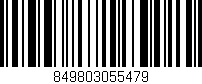 Código de barras (EAN, GTIN, SKU, ISBN): '849803055479'