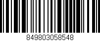 Código de barras (EAN, GTIN, SKU, ISBN): '849803058548'