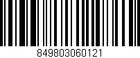 Código de barras (EAN, GTIN, SKU, ISBN): '849803060121'