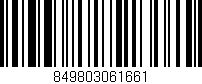Código de barras (EAN, GTIN, SKU, ISBN): '849803061661'
