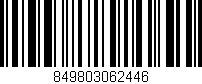 Código de barras (EAN, GTIN, SKU, ISBN): '849803062446'