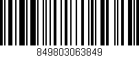 Código de barras (EAN, GTIN, SKU, ISBN): '849803063849'