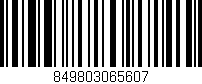 Código de barras (EAN, GTIN, SKU, ISBN): '849803065607'