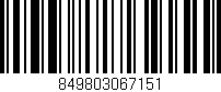 Código de barras (EAN, GTIN, SKU, ISBN): '849803067151'