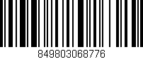 Código de barras (EAN, GTIN, SKU, ISBN): '849803068776'