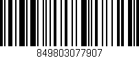 Código de barras (EAN, GTIN, SKU, ISBN): '849803077907'