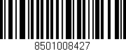 Código de barras (EAN, GTIN, SKU, ISBN): '8501008427'